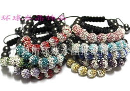 香巴拉珠子手链 揭秘美国爆款饰品的批发商机与选购指南